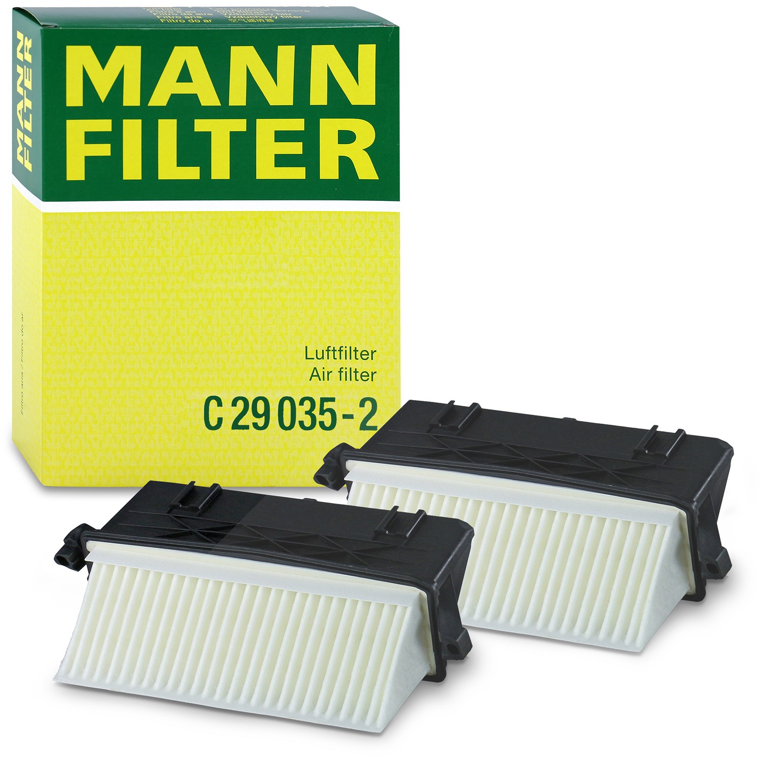 Mann-filter Luftfilter [Hersteller-Nr. C29035-2] für Mercedes-Benz