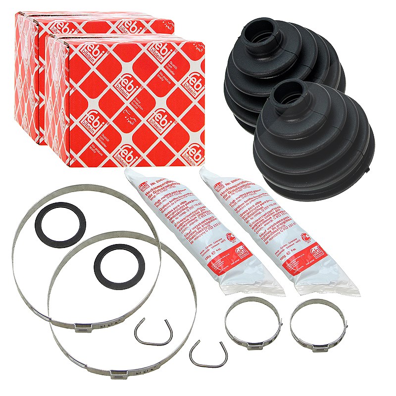 Febi Bilstein 2x Faltenbalgsatz, Antriebswelle [Hersteller-Nr. 07991] für VW