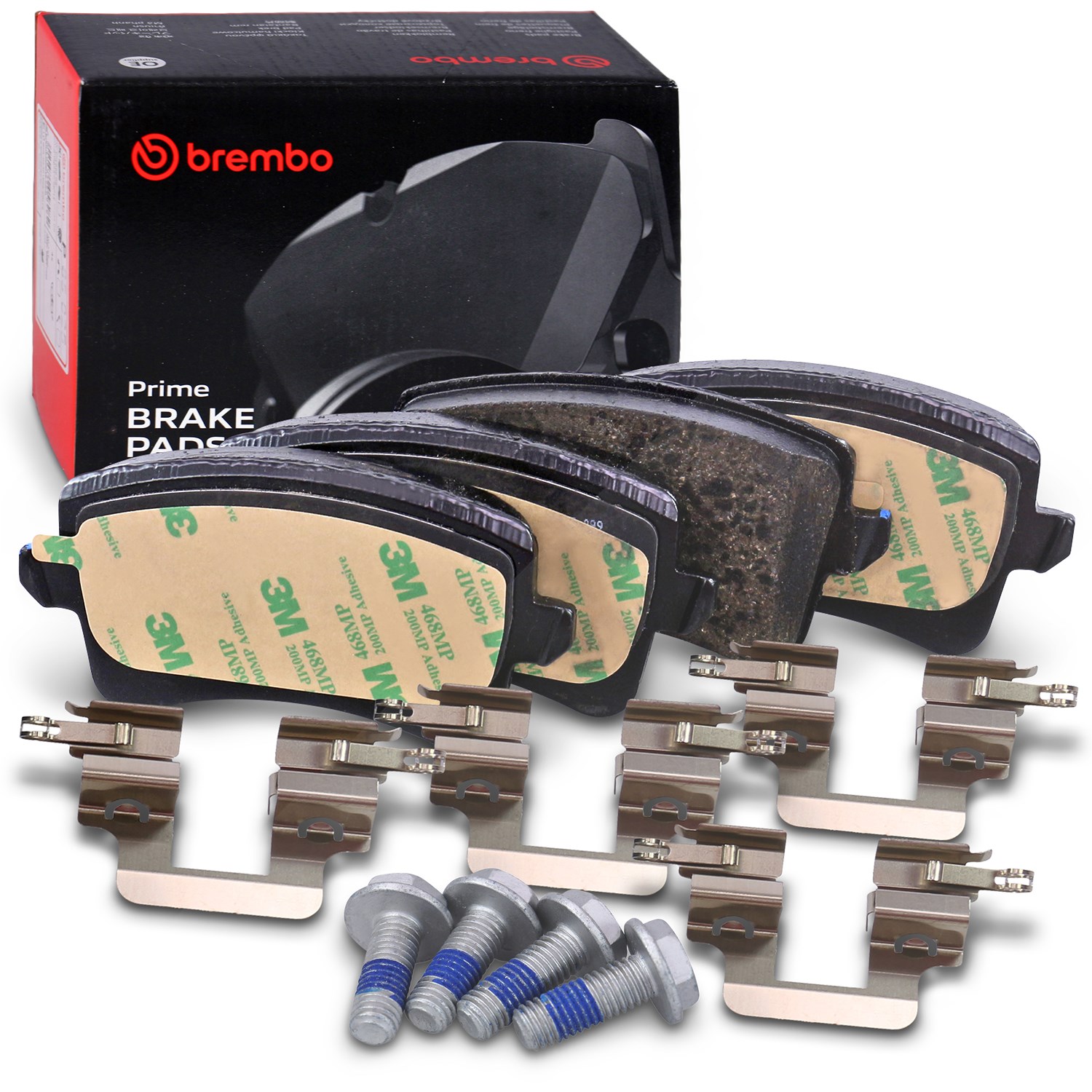 Brembo Bremsbelagsatz Hinterachse [Hersteller-Nr. P85099] für Audi