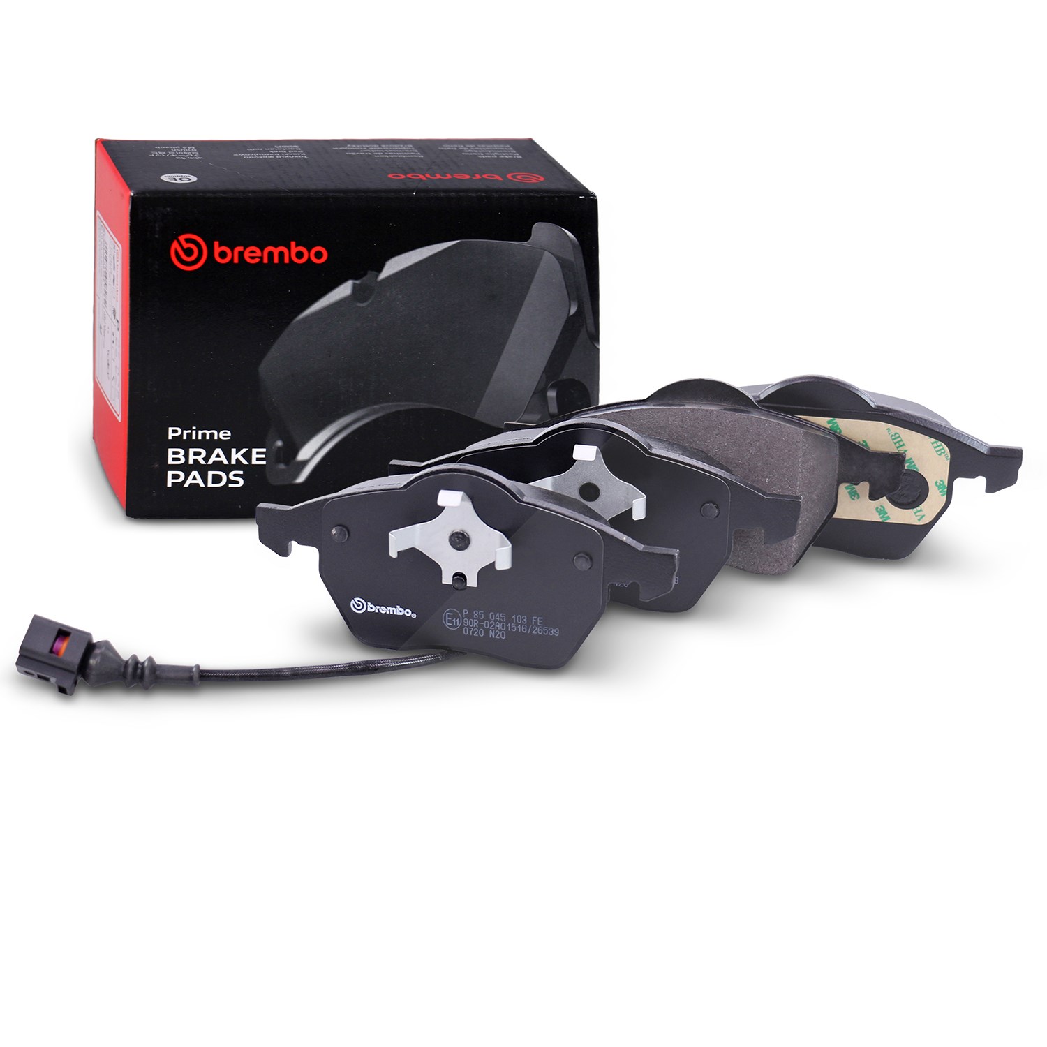Brembo Bremsbelagsatz Vorderachse [Hersteller-Nr. P85045] für Seat, VW, Skoda, Audi