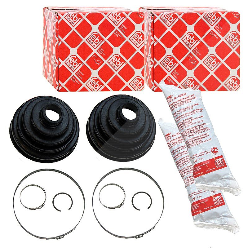 Febi Bilstein 2x Faltenbalgsatz, Antriebswelle [Hersteller-Nr. 24137] für BMW
