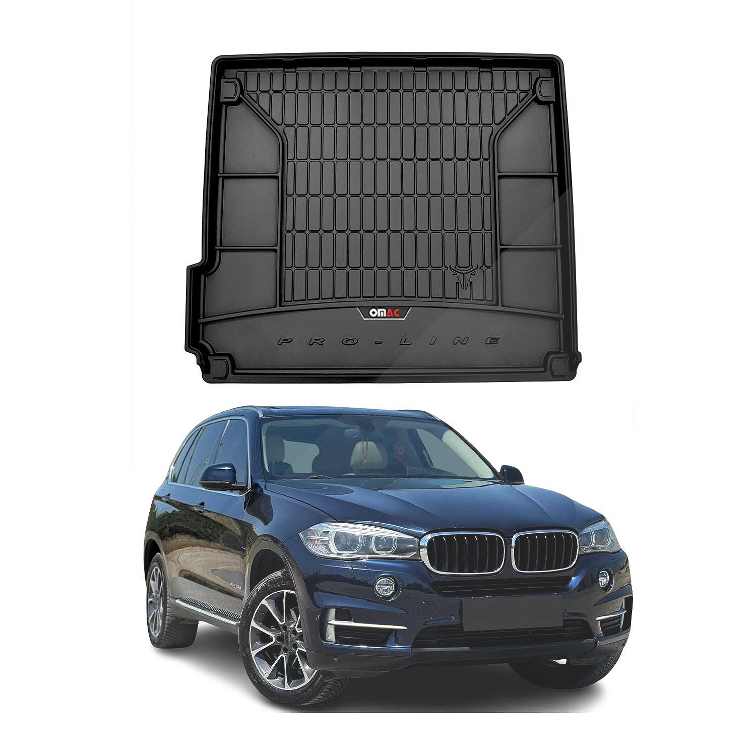 Omac Schwarz Kofferraumwanne Für Bmw X5 F15 F85 2013-2018 Tpe - Image 2