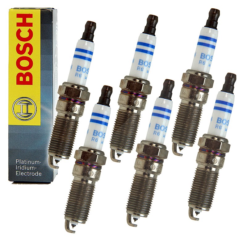 Bosch 6x Zündkerze [Hersteller-Nr. 0242235767] für Alfa Romeo, Opel, Chevrolet