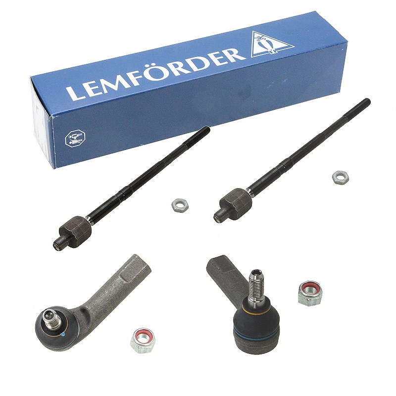 Lemförder 2x Spurstange + Spurstangenkopf [Hersteller-Nr. 10683608] für Audi, Skoda, VW, Seat