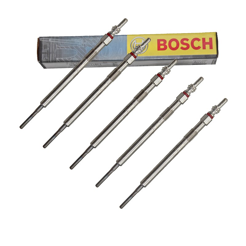 Bosch 5x Glühkerze Duraterm GLP144 GLP2-HS [Hersteller-Nr. 0250403001] für Volvo