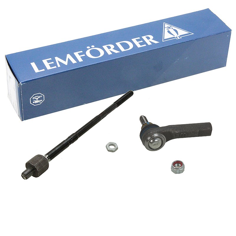 Lemförder 1x Spurstange + Spurstangenkopf vorne [Hersteller-Nr. 10683613] für Skoda, Audi, Seat, VW