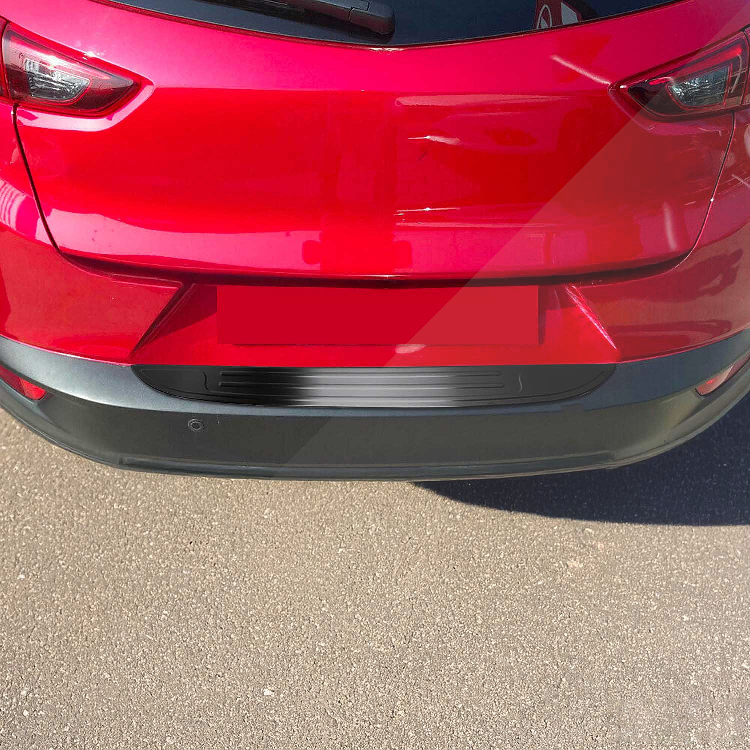 Omac Ladekantenschutz Stoßstange Gebürstet Dunkel [Hersteller-Nr. 4624093BT] für Mazda