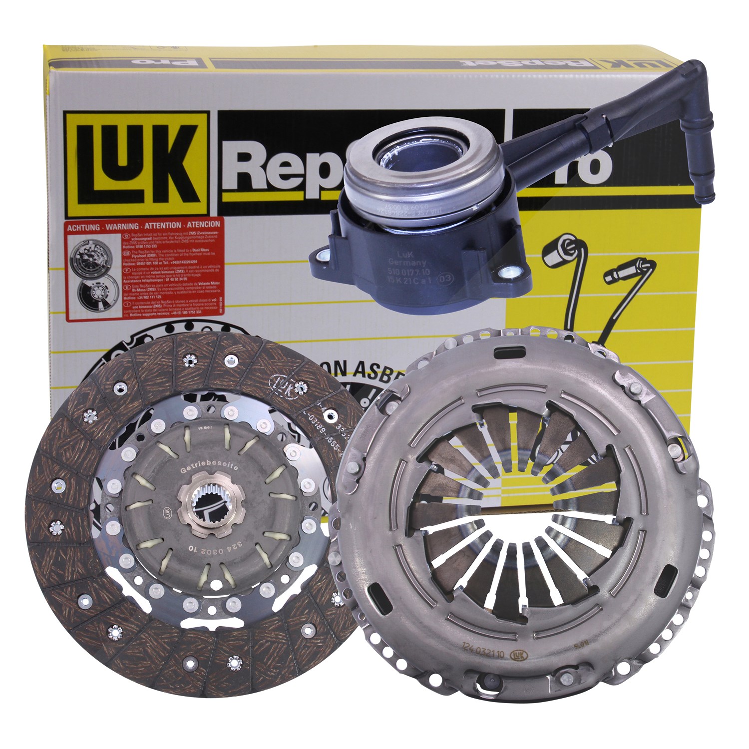 Schaeffler Luk Kupplungssatz [Hersteller-Nr. 624303434] für Ford, VW, Audi, Skoda, Seat