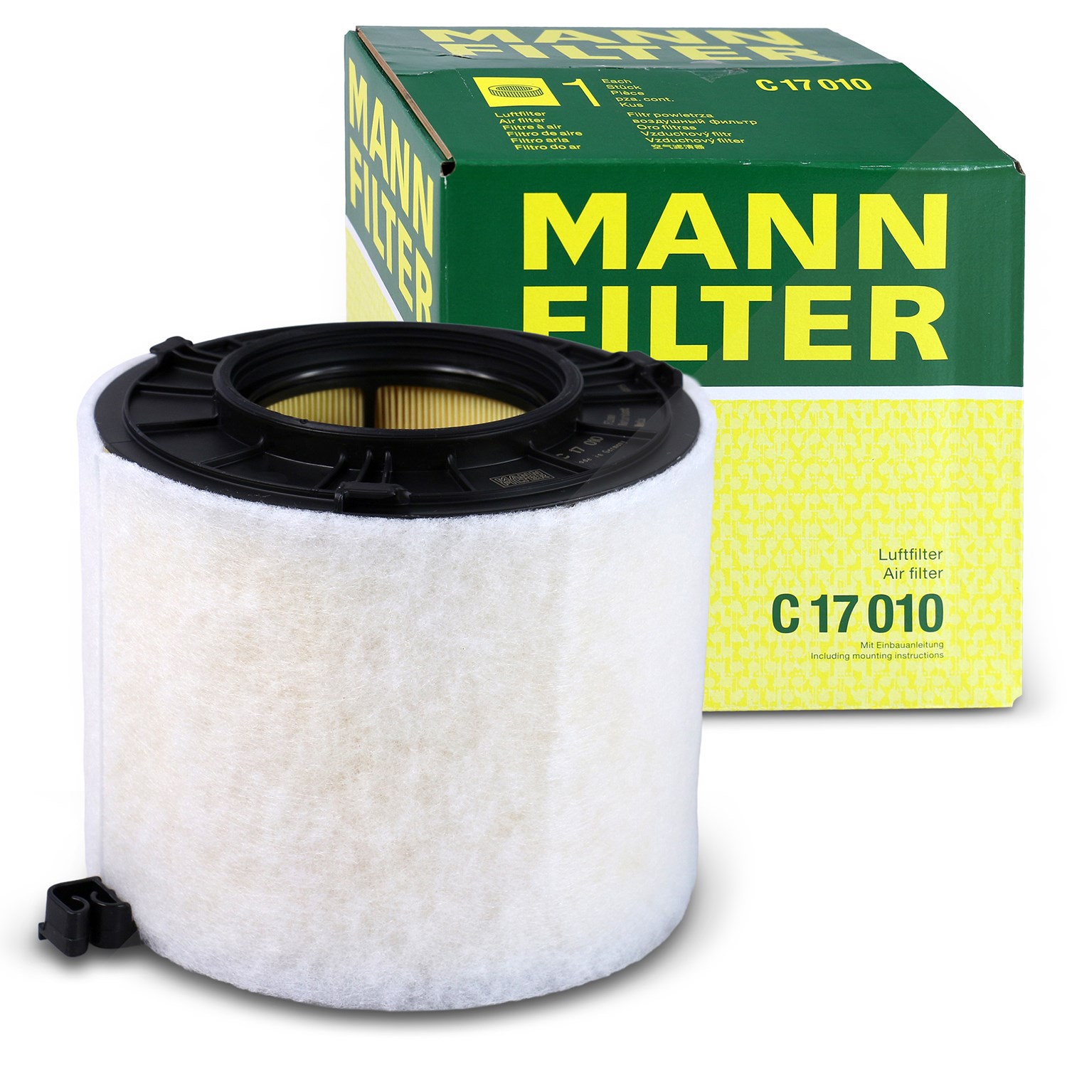 Mann-filter Luftfilter [Hersteller-Nr. C17010] für Audi