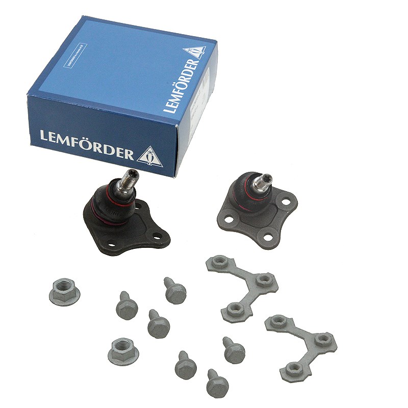Lemförder 2x Traggelenk, Vorderachse [Hersteller-Nr. 10683651] für Skoda, Seat, VW, Audi
