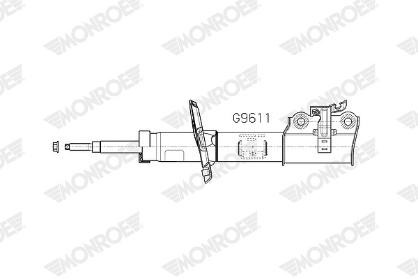 Monroe Stoßdämpfer Original (Gas Technology) G9611 - Bild 6