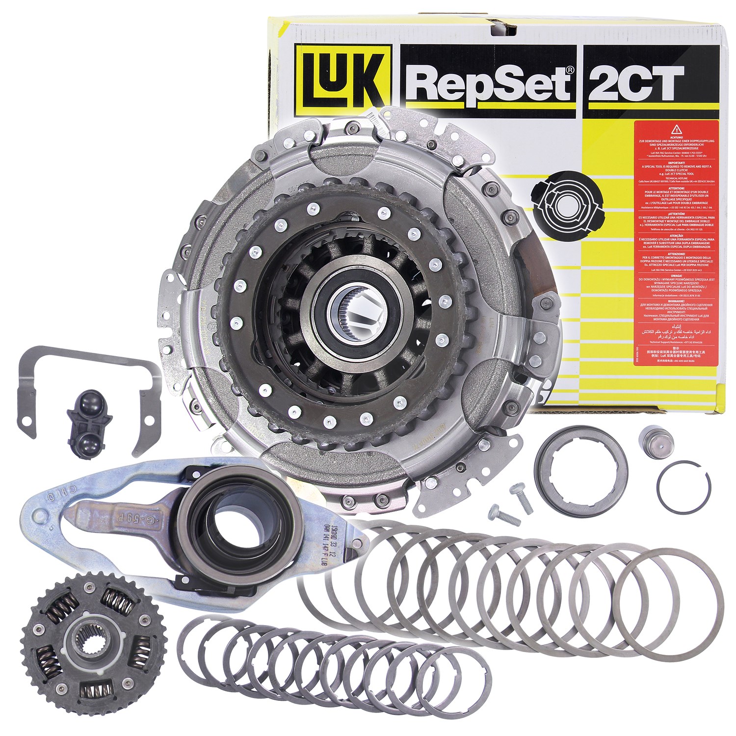 Schaeffler Luk Kupplungssatz [Hersteller-Nr. 602000100] für Skoda, VW, Audi, Seat