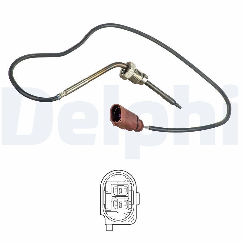Abgastemperatursensor TS30187 DELPHI für AUDI Q7 A8 D4 Q7 Van - Bild 4