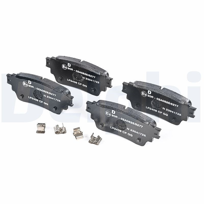 Bremsbelagsatz, Scheibenbremse LP3408 DELPHI für MITSUBISHI OUTLANDER III - Bild 9