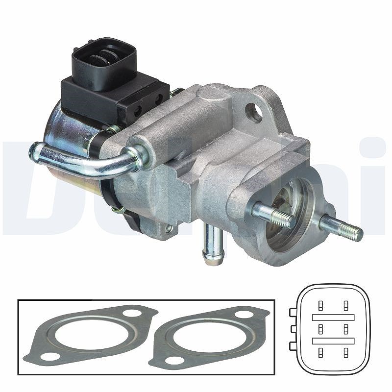 Für DELPHI EG10441-12B1 EGR VALVE AURIS, COROLLA, YARIS - Bild 8
