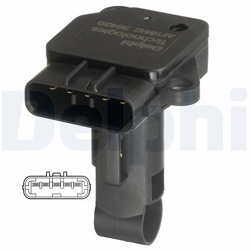 Für DELPHI ELEKTRONIKA AF10442-12B1 MASS AIR FLOW SENSOR POW. - Bild 7