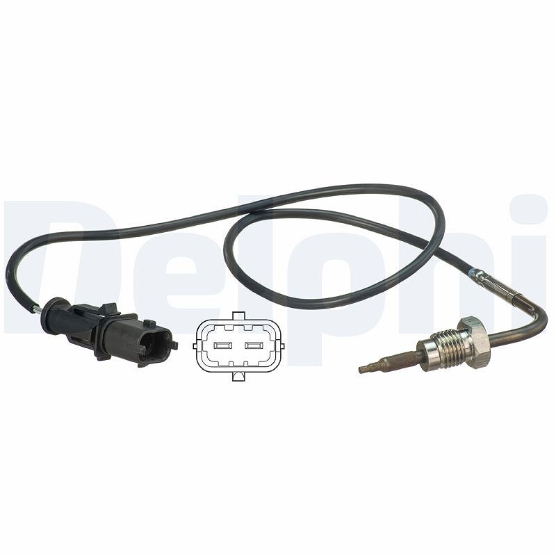 Delphi Sensor, Abgastemperatur Ts30109 Für Fiat - Bild 6