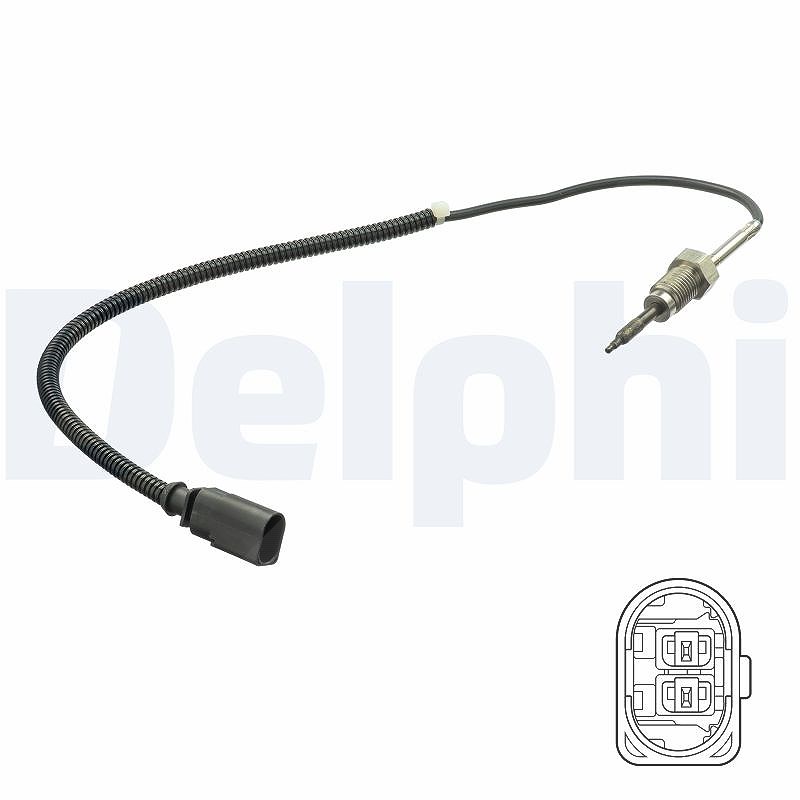 Für DELPHI TS30172 Sensor, exhaust gas temperature TS30172 Exhaust gas temperat - Bild 6