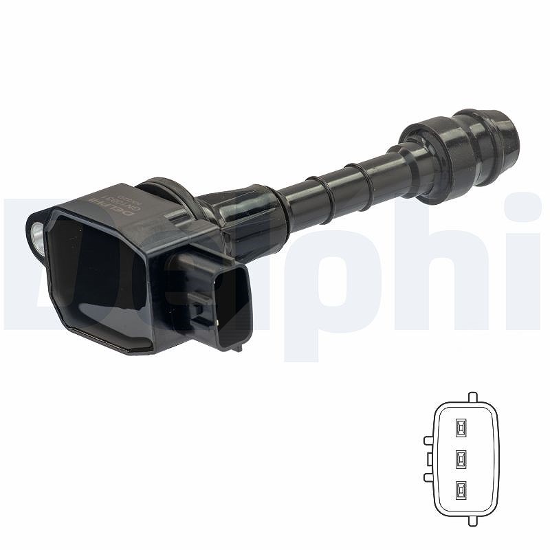 Delphi Zündspule Gn10831-12B1 Für Nissan - Bild 5