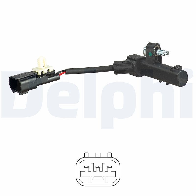 Sensoren für Kurbelwellenposition SS11479 DELPHI für LAND ROVER DISCOVERY IV - Bild 6