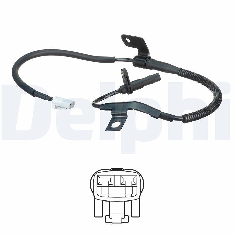 Für DELPHI ELEKTRONIKA SS20621 WHEEL SPEED SENSOR FRONT LEFT - Bild 9