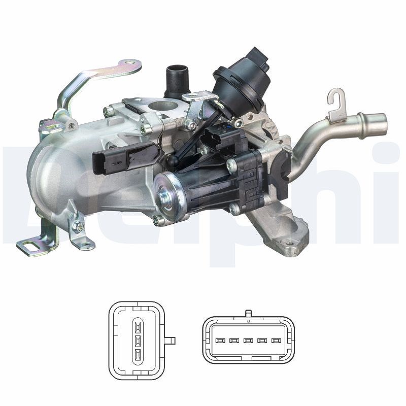 Delphi Agr-Ventil Citroen Ford Peugeot Volvo - Bild 4
