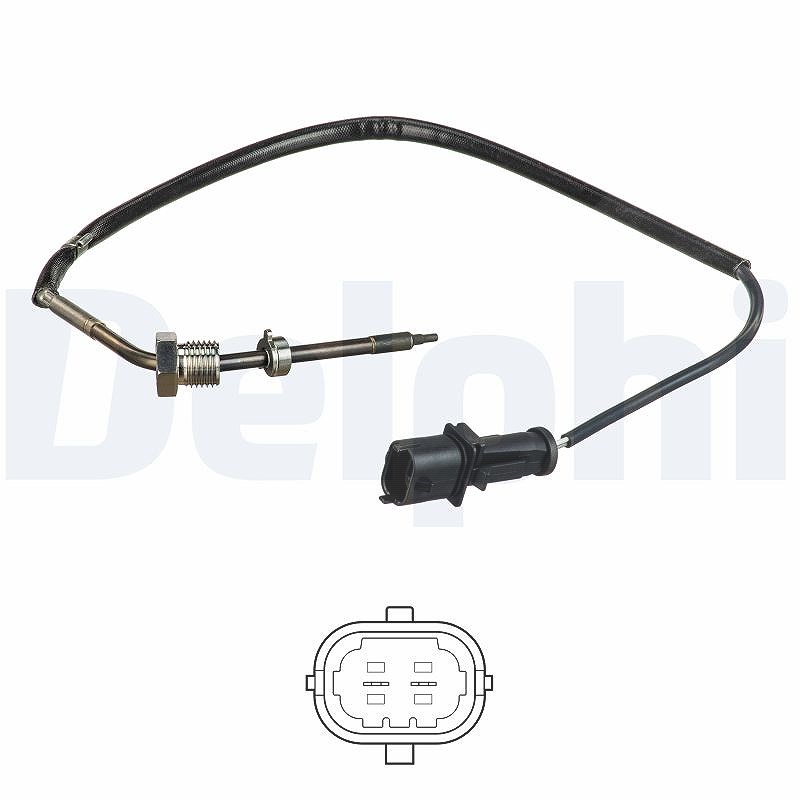 Delphi Sensor, Abgastemperatur Ts30138 Für Fiat - Bild 4