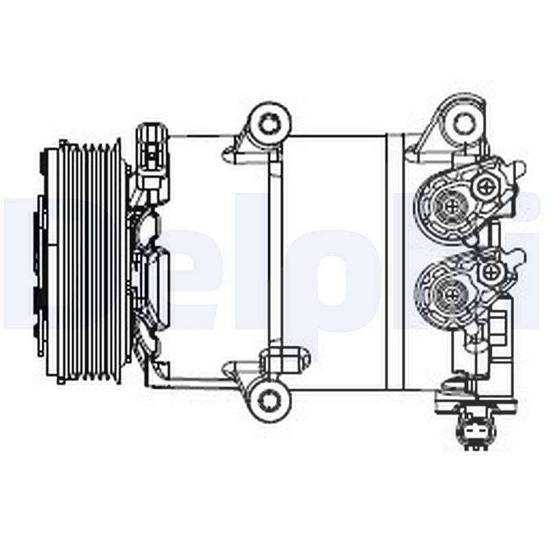 Für DELPHI KLIMATYZACJA CS20553 AC COMPRESSOR - Bild 7