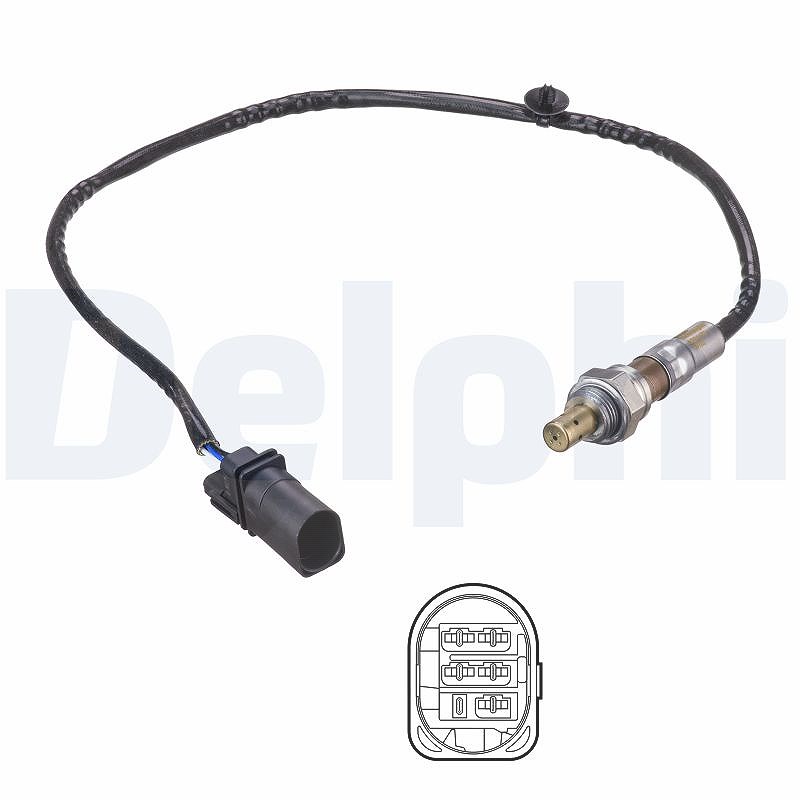 Für DELPHI ES21179-12B1 Oxygen Sensor ES21179-12B1 Lambda probe (number of wire - Bild 7