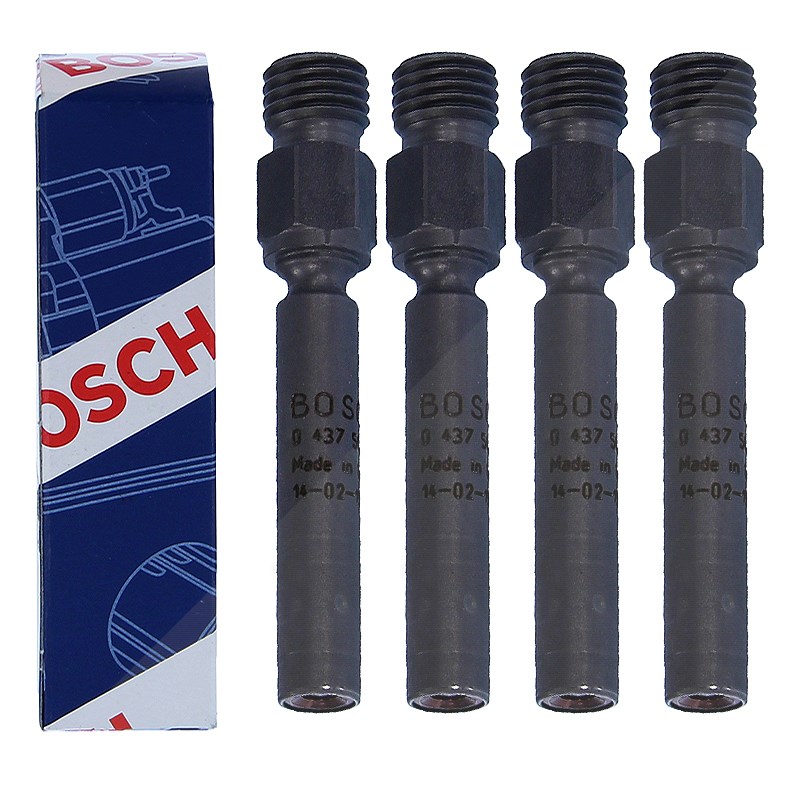 Bosch 4x Einspritzdüse [Hersteller-Nr. 0437502015] für Porsche, VW, Ford, Volvo