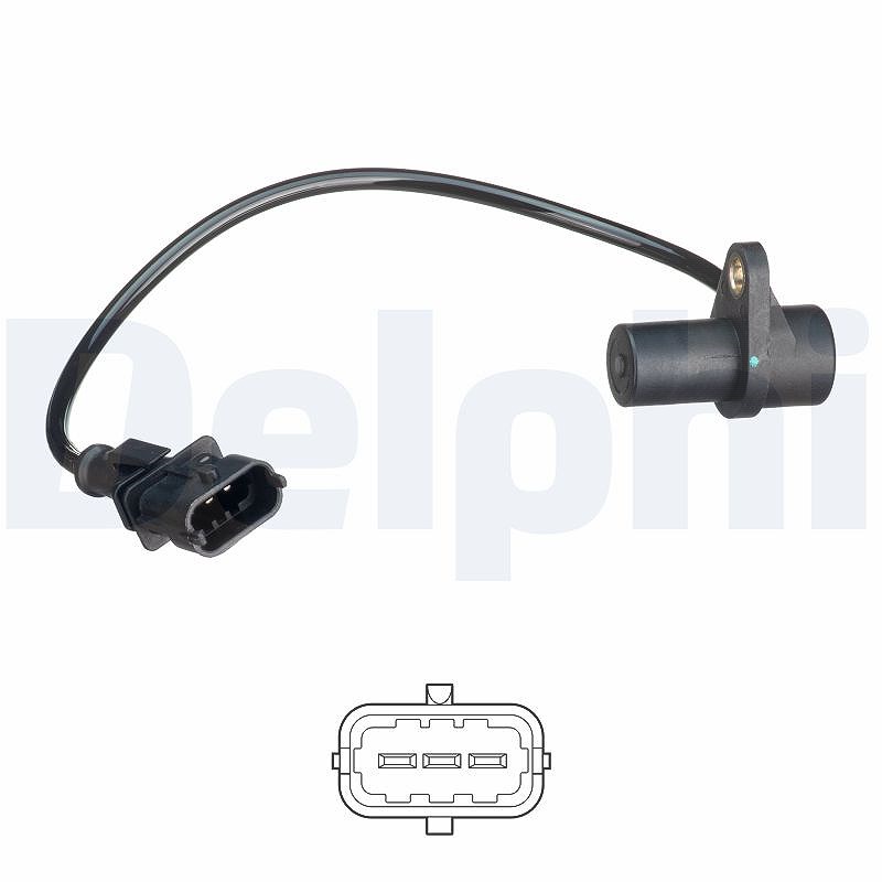 DELPHI SS11491 KURBELWELLENSENSOR Für FürD 2.5 TDCI 4X4 200605 201207 - Bild 7