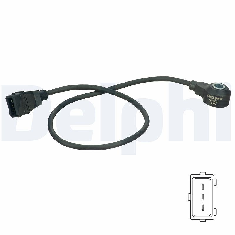 Für DELPHI ELEKTRONIKA AS10203 KNOCK SENSOR BROWN - Bild 5