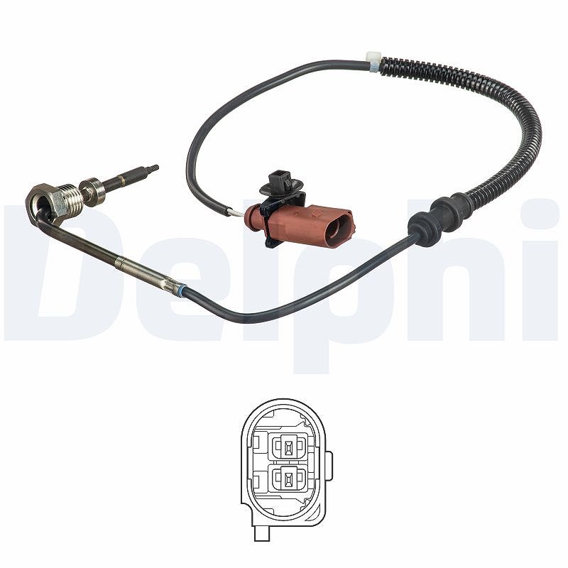 Für DELPHI ELEKTRONIKA TS30247 EXHAUST GAS TEMPERATURE SENSOR - Bild 5