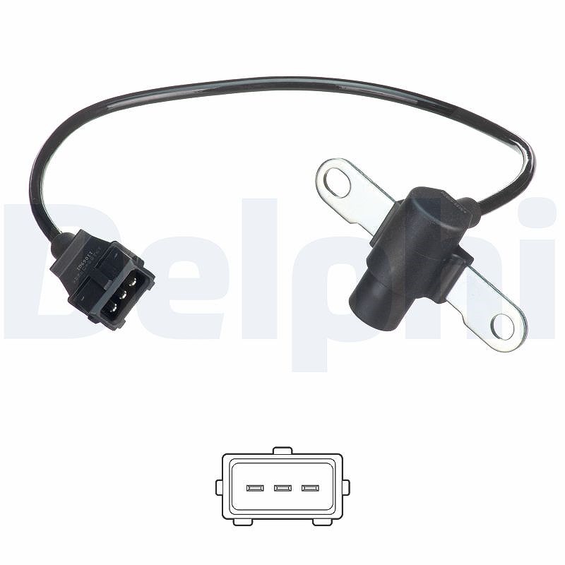 Delphi Kurbelwellensensor Renault Megane 1 1,9 - Bild 6