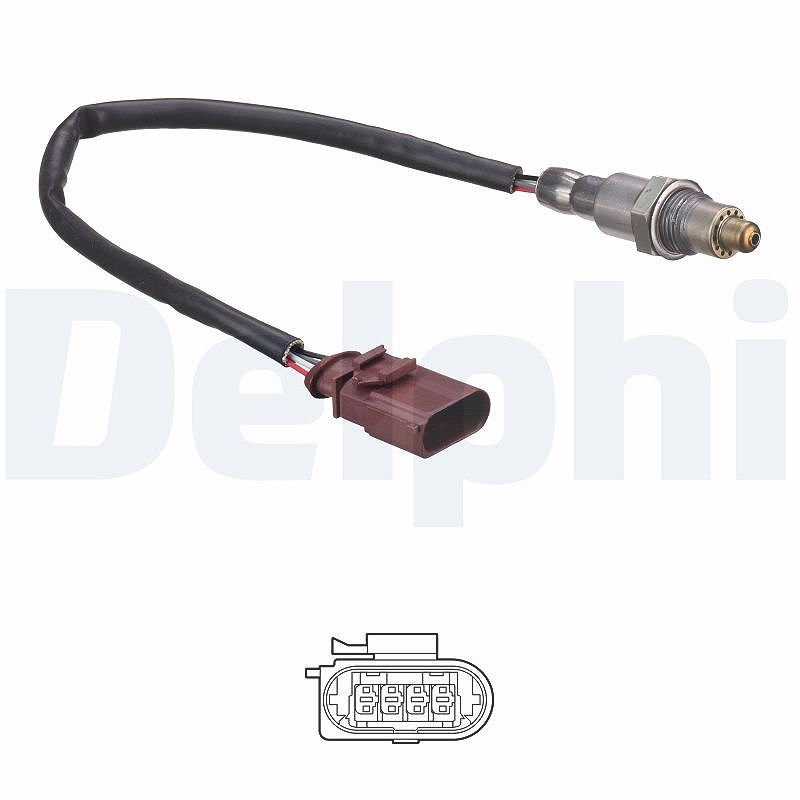 Delphi Lambdasonde Größe 4 Es21139-12B1 - Bild 5