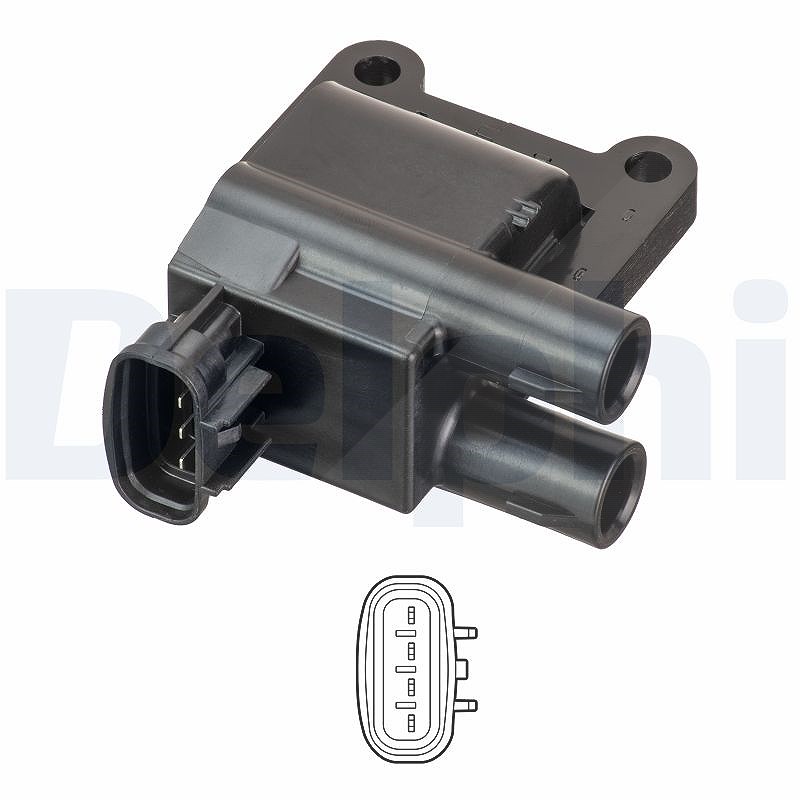 Delphi GN10981-12B1 Zündspule Zündmodul für Toyota - Bild 4