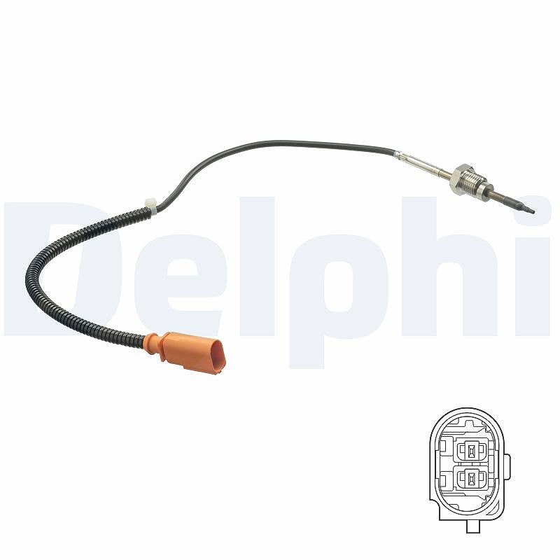 Delphi Sensor, Abgastemperatur Ts30175 Für Vw - Bild 8