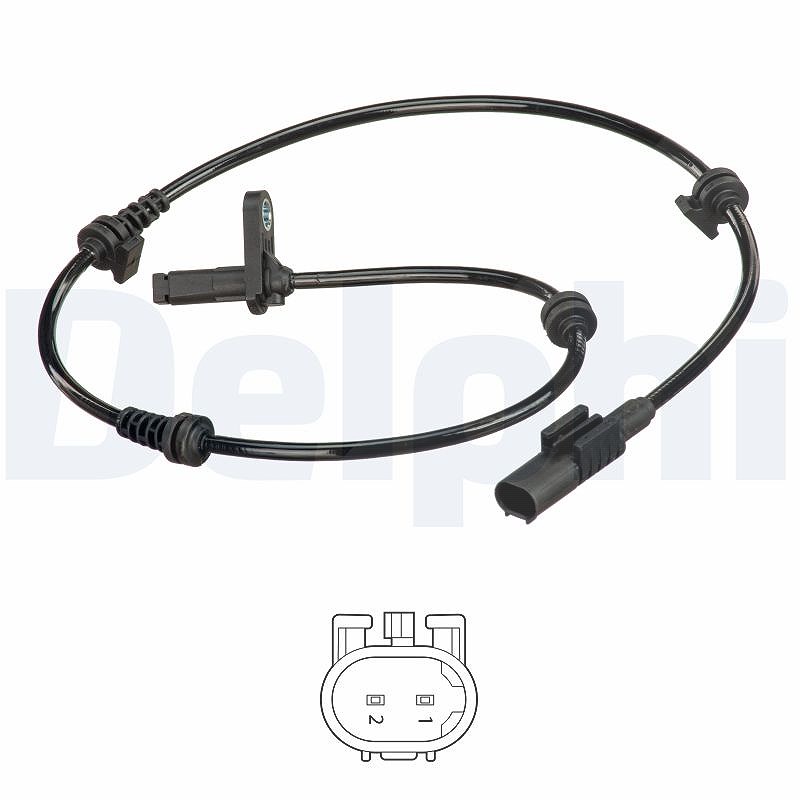 Delphi Sensor, Raddrehzahl Ss20552 Für Mercedes - Bild 7