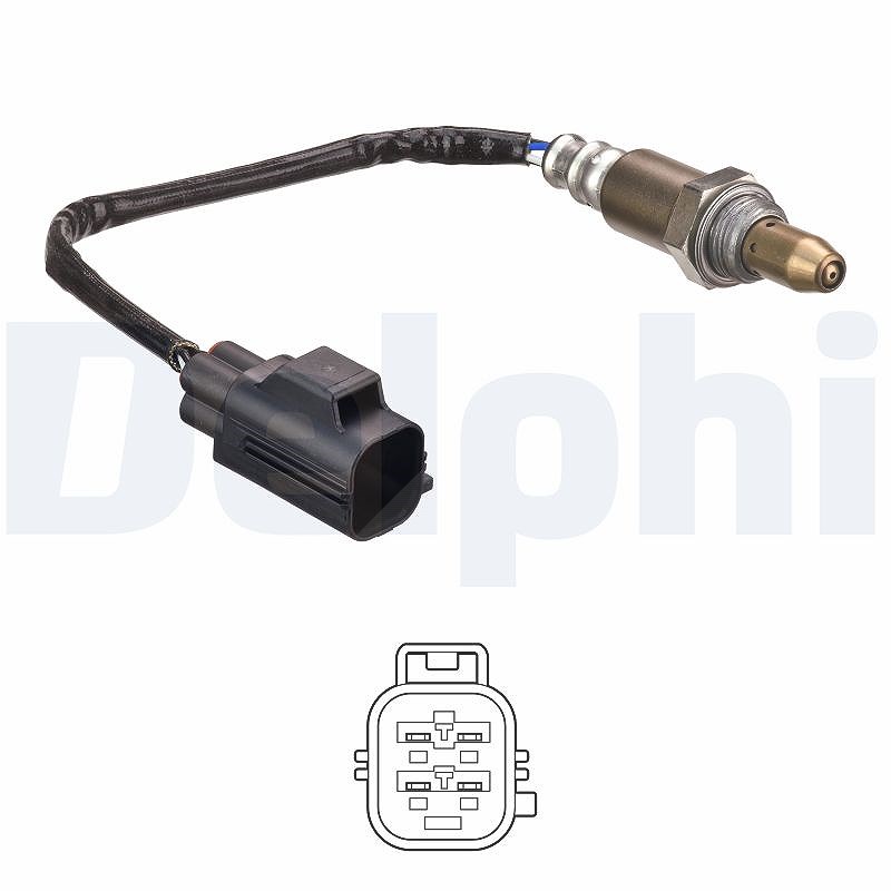 Für DELPHI ES21290-12B1 Oxygen Sensor ES21290-12B1 Lambda probe (200mm) fits: V - Bild 8