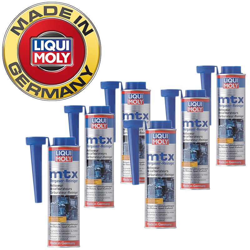 Liqui Moly 6x 300ml mtx Vergaser-Reiniger [Hersteller-Nr. 5100]