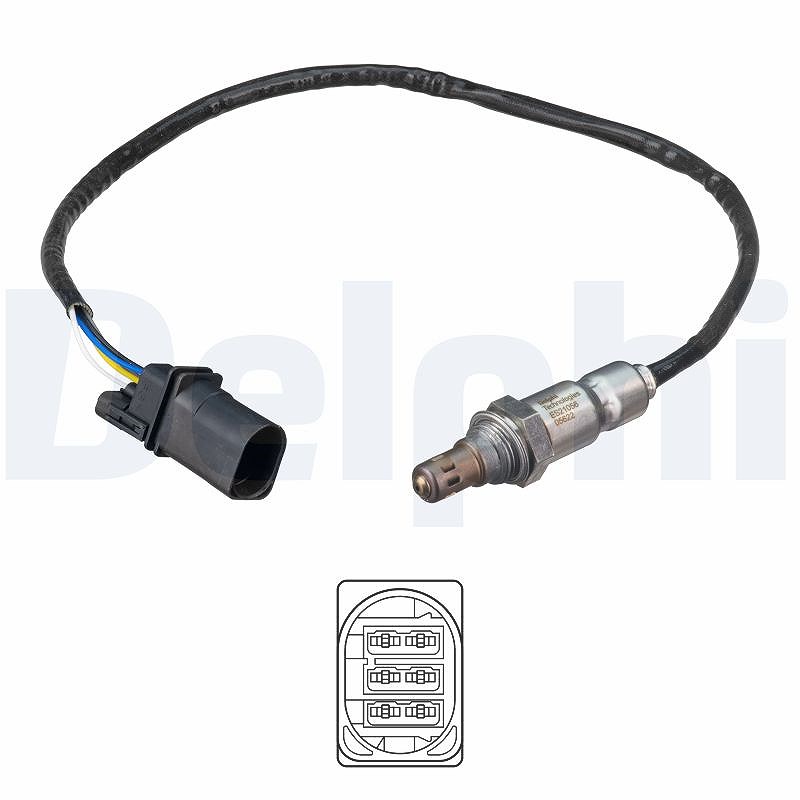 Lambdasonde Breitband-Lambda-Sonde ES21056-12B1 DELPHI für VW AUDI SEAT SKODA - Bild 7