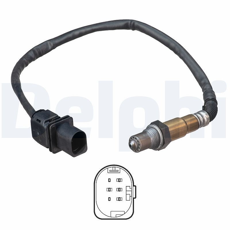 Für DELPHI ES21168-12B1 Oxygen Sensor ES21168-12B1 Lambda probe (number of wire - Bild 8