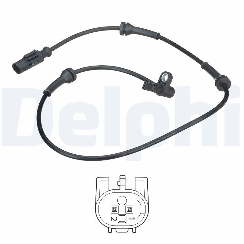 Delphi Sensor, Raddrehzahl Ss20597 Für Fiat - Bild 6