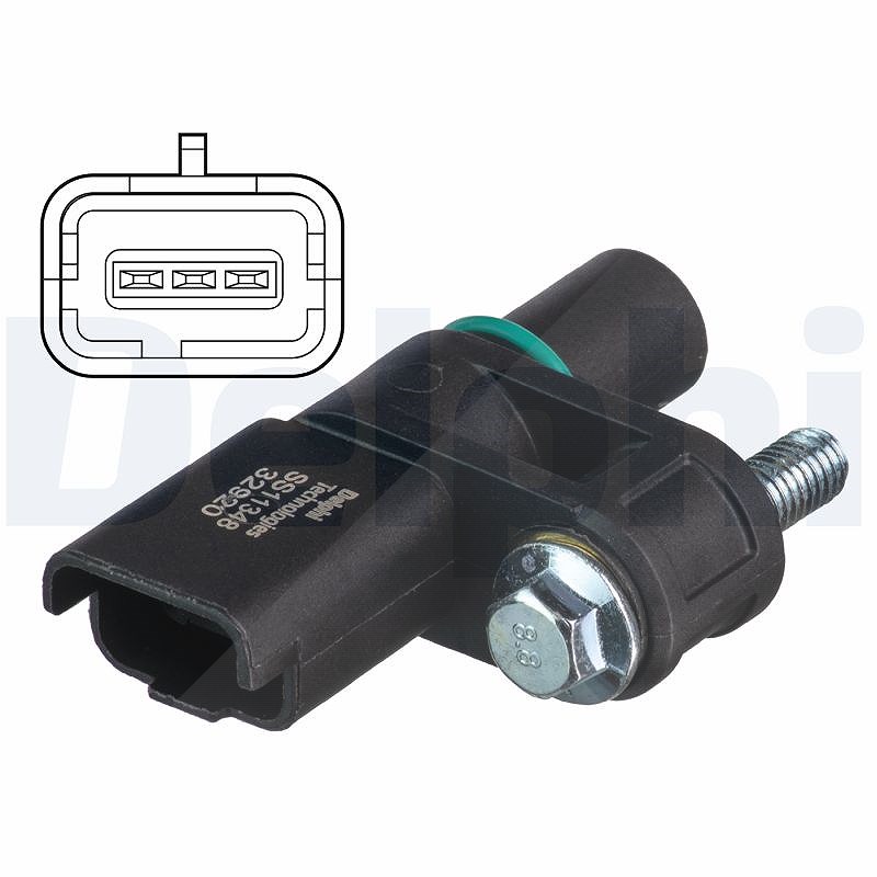 Delphi SS11348 Sensor für Nockenwellenposition Nockenwellensensor Sensor - Bild 8
