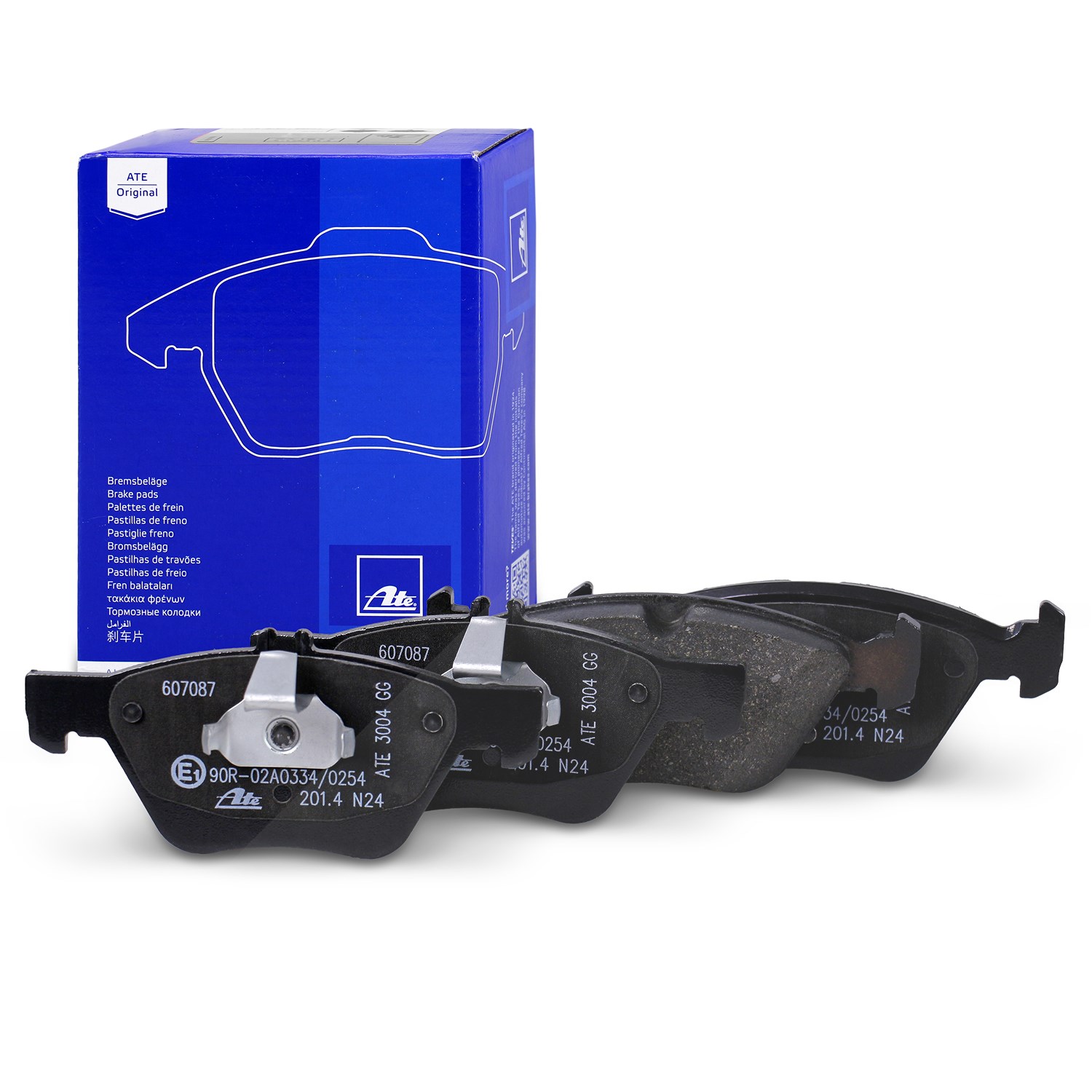 Ate Bremsbelagsatz Vorderachse [Hersteller-Nr. 13.0460-7087.2] für Chrysler, Mercedes-Benz