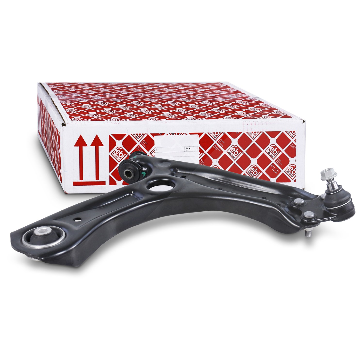 Febi Bilstein Querlenker mit Traggelenk vorne rechts [Hersteller-Nr. 36926] für VW, Skoda, Seat