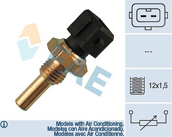 Sensor, Kühlmitteltemperatur 33300 FAE für ROVER 800 800 Schrägheck 800 Coupe - Bild 3