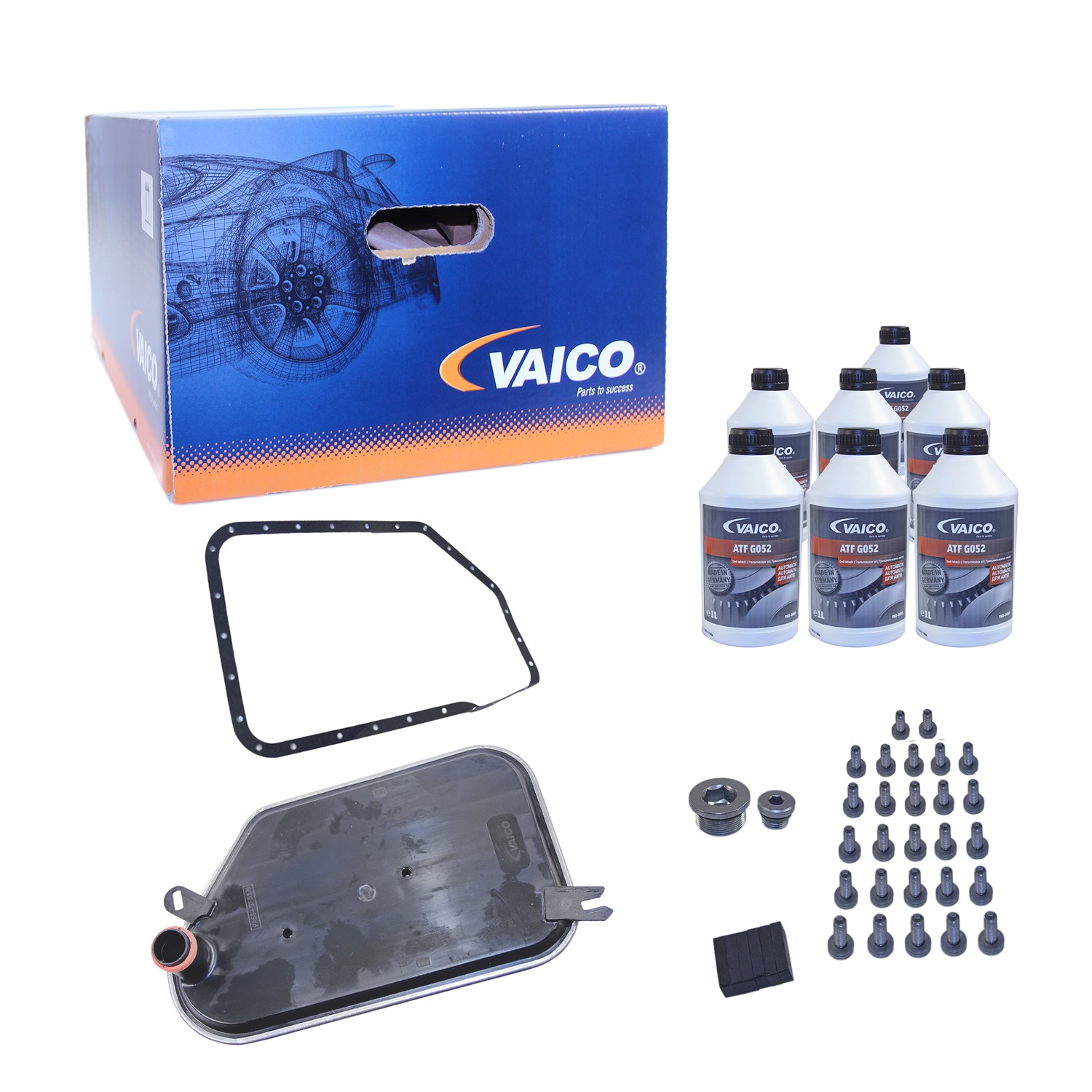 Vaico Teilesatz, Ölwechsel-Automatikgetriebe [Hersteller-Nr. V10-3213] für Skoda, VW, Audi, Porsche