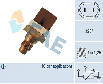 FAE 34070 Sensor für Kühlmitteltemperatur Sensor Kühlmitteltemperatur - Bild 5