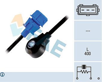 Klopfsensor 60112 FAE für RENAULT LAGUNA II LAGUNA II Grandtour CLIO II AVANTIME - Bild 4
